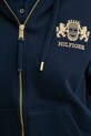 Bavlnená mikina Tommy Hilfiger WW0WW43850 tmavomodrá