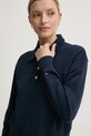 Бавовняна кофта Tommy Hilfiger темно-синій WW0WW44081