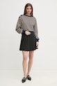 Tommy Hilfiger bluza bawełniana WW0WW44447 granatowy SS25