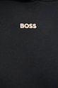 Βαμβακερή μπλούζα BOSS Orange 50534815 μαύρο