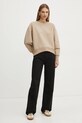 BOSS bluza 50534558 beżowy SS25