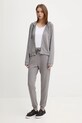 BOSS bluză lounge 50535842 gri SS25