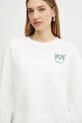 Бавовняна кофта Pinko білий 102827.A2G8