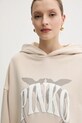 Pinko felpa in cotone beige 104623.A2CU
