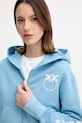 Pinko bluza bawełniana niebieski 104622.A2CV