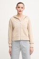 Pinko bluza bawełniana nadruk beżowy 104622.A2CV