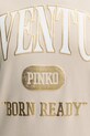 Bavlnená mikina Pinko 104618.A2CZ béžová