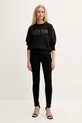 Pinko felpa in cotone 104618.A2DC nero SS25