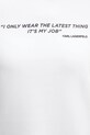 Karl Lagerfeld bluza A1W20038 alb