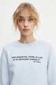 Karl Lagerfeld bluza albastru A1W20038