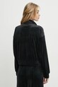 Odjeća Dukserica od velura Karl Lagerfeld A1W44005 crna
