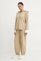 Twinset bluza bawełniana 251TE2070 beżowy SS25