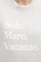 Бавовняна кофта Drivemebikini Sole Mare 2024.DMBS.019.GR сірий