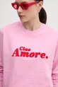 Drivemebikini bluza bawełniana Ciao Amore Chenille 2024.DMBS.023.PR różowy