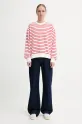 Marc O'Polo bluza 5000005482 czerwony SS25