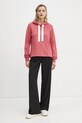 Pamučna dukserica Marc O'Polo 500400154077 roza SS25