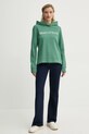 Хлопковая кофта Marc O'Polo 500407354057 зелёный SS25
