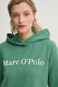 Marc O'Polo hanorac de bumbac verde 500407354057