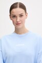 adidas bluza Essentials Linear albastru JC8290