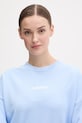 Μπλούζα adidas Essentials Linear μπλε JC8290