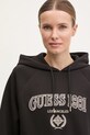 Guess bluză MARGARET negru V5RQ02.KCLD1