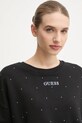 Mikina Guess RHINESTONES černá V5RQ08.KCLJ0