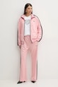 Fiorucci felpa Puffy Piping Angel Track Sweatshirt U02SPSZI270PL01PN02 rosa SS25