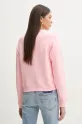 Clothing Fiorucci cotton sweatshirt Cupid Print Slim Fit Sweatshirt W02SPSCR327CJ01PN02 pink