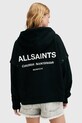 Pamučna dukserica AllSaints OMNIUM W138JB crna SS25