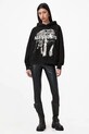 AllSaints hanorac de bumbac KIT TALON negru W152JB