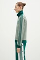 Mikina adidas Originals Clastic Tracktop JC5809 tyrkysová SS25