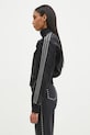adidas Originals bluză Adicolor Denim Tracktop JD3110 negru SS25