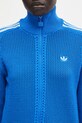 Μπλούζα adidas Originals Crochet Tracktop μπλε JN3619
