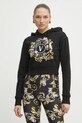 Кофта Versace Jeans Couture з капюшоном чорний 78HAIC01.CF00C