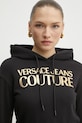 Versace Jeans Couture hanorac de bumbac negru 78HAIT01.CF01T