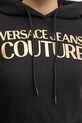 Бавовняна кофта Versace Jeans Couture 78HAIT01.CF01T чорний