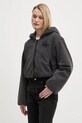 Βαμβακερή μπλούζα Diesel F-ENERDI SWEAT-SHIRT γκρί A16615.0BNEG