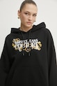 Versace Jeans Couture hanorac de bumbac negru 78HAIC05.CF00C