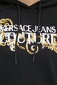 Хлопковая кофта Versace Jeans Couture 78HAIC05.CF00C чёрный