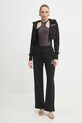 Bavlnená mikina Versace Jeans Couture 78HAIC08.CF00C čierna SS25