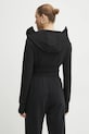Odzież Versace Jeans Couture bluza bawełniana 78HAIC08.CF00C czarny