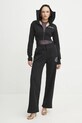 Bavlnená mikina Versace Jeans Couture čierna 78HAIC08.CF00C