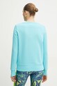 Одяг Бавовняна кофта Versace Jeans Couture 78HAIE04.CF00E бірюзовий