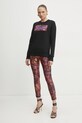 Бавовняна кофта Versace Jeans Couture 78HAIE04.CF00E чорний SS25