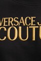 Versace Jeans Couture hanorac de bumbac 78HAIT06.CF01T negru