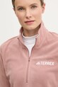 Sportovní mikina adidas TERREX Essentials růžová JP0790