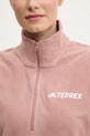 Sportovní mikina adidas TERREX Essentials JP0790 růžová