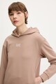 Dukserica EA7 Emporio Armani smeđa AF10443.7W000074