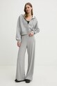 Бавовняна кофта adidas Originals Essential JN7844 сірий SS25