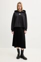 MM6 Maison Margiela felpa in cotone S52GU0235.M25012 nero SS25
